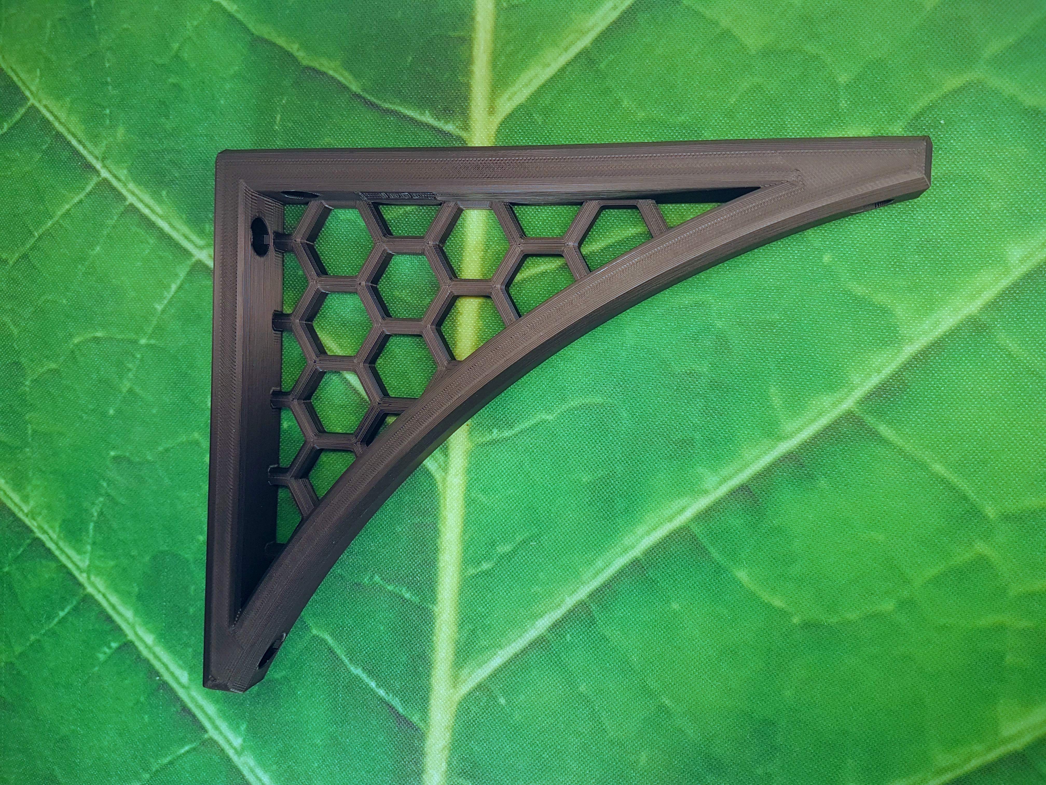 Honeycomb Shelf Bracket - Scalable