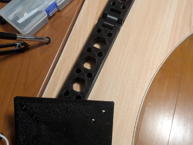 Monitor arm - tube mount bracket and arm
