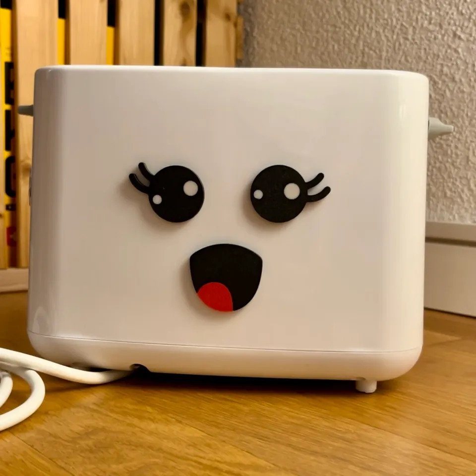 HAPPY TOASTER by 3dworkbench | Download free STL model | Printables.com