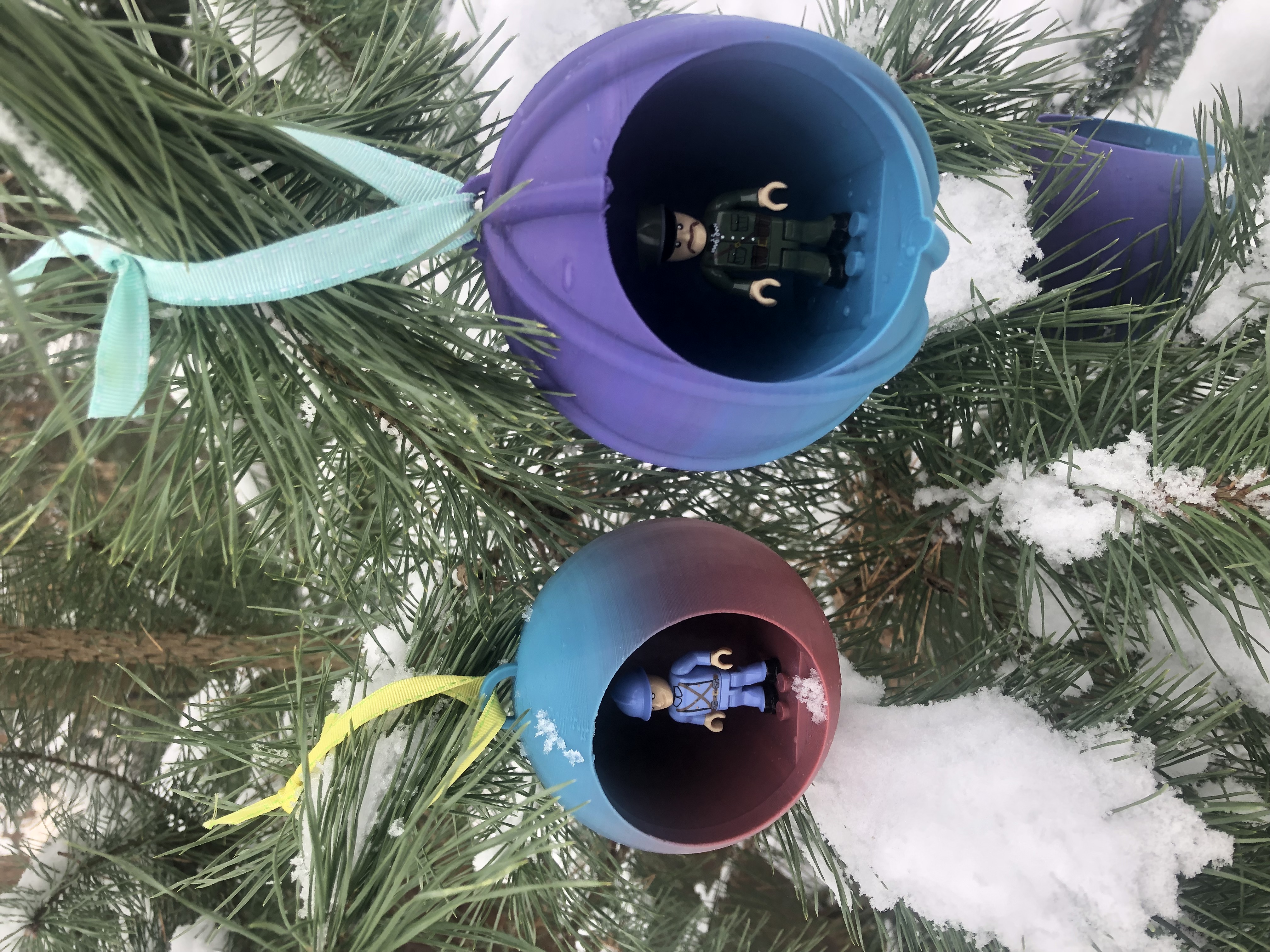 Christmas LEGO ball, lego bauble, Christmas decoration, bricks