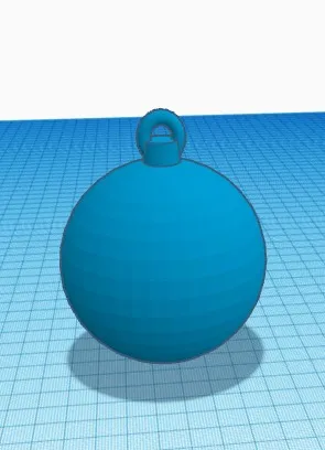 Hollow christmas ball