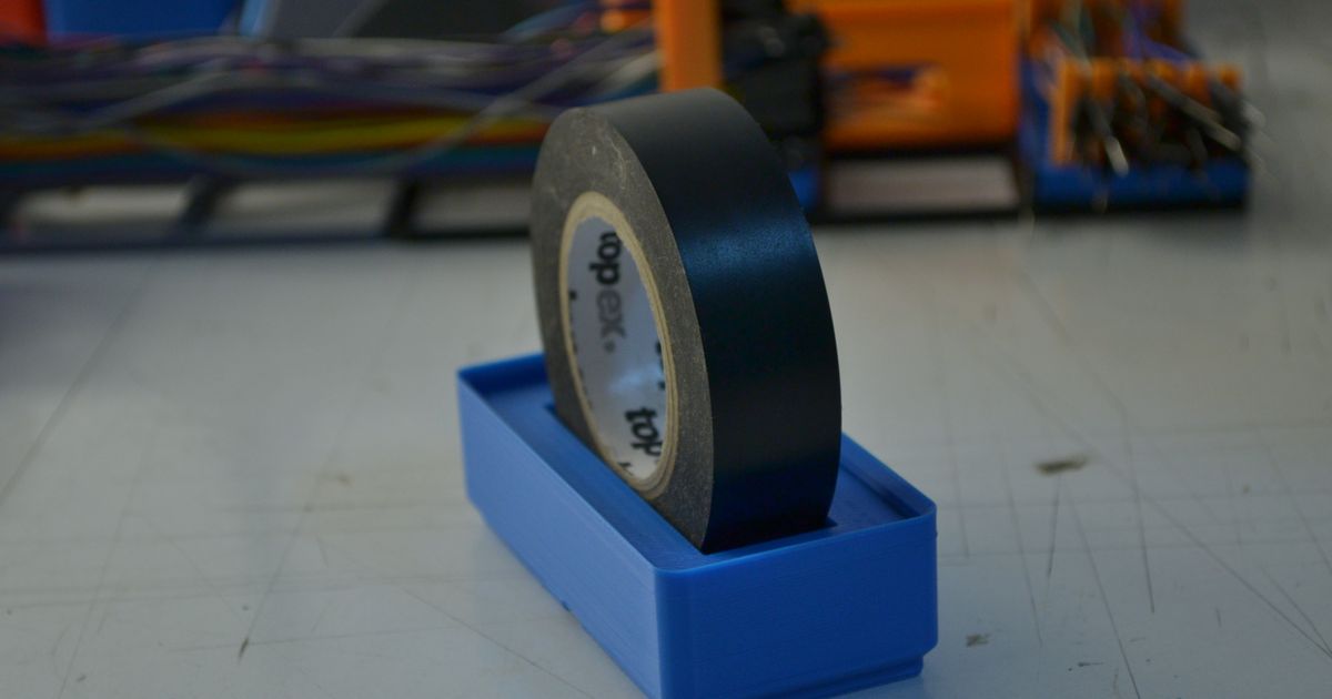 Gridfinity 2x1 19mm Electrical Tape Holder by kristoff Download free