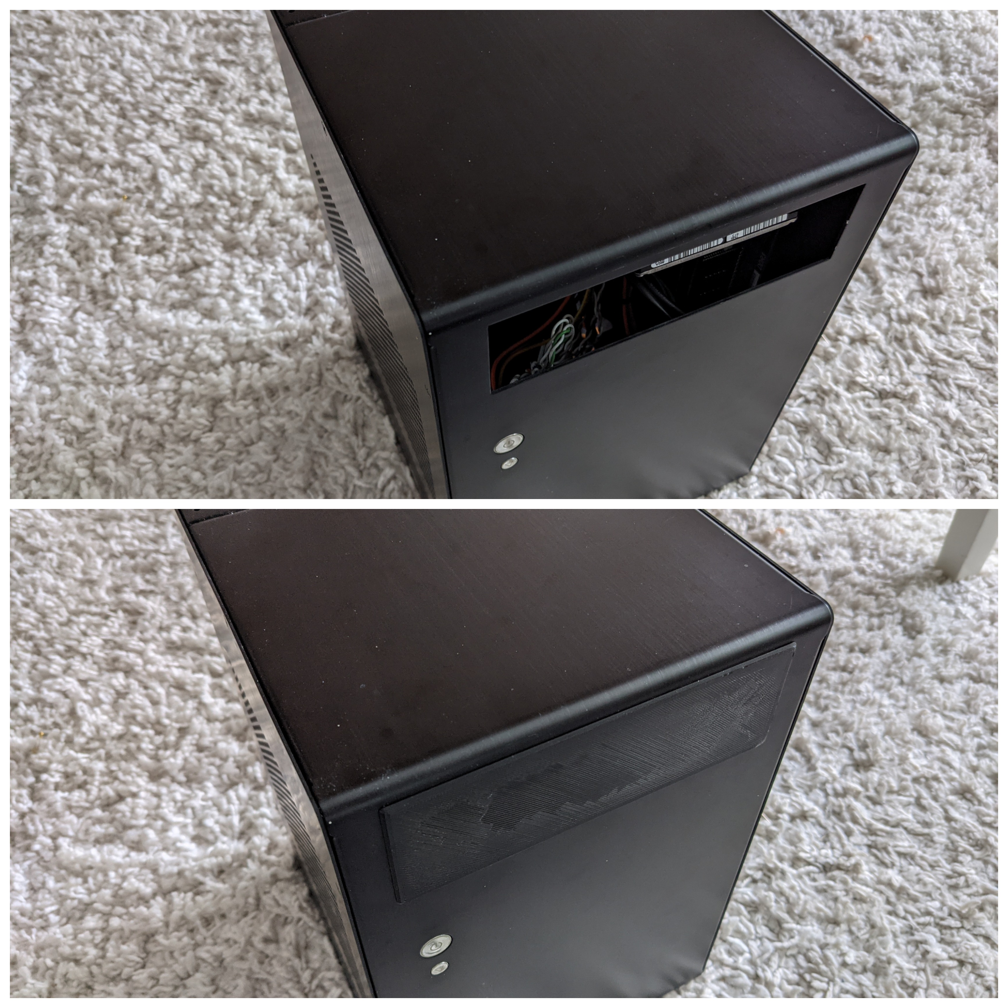 3.5" slot cover for a desktop pc