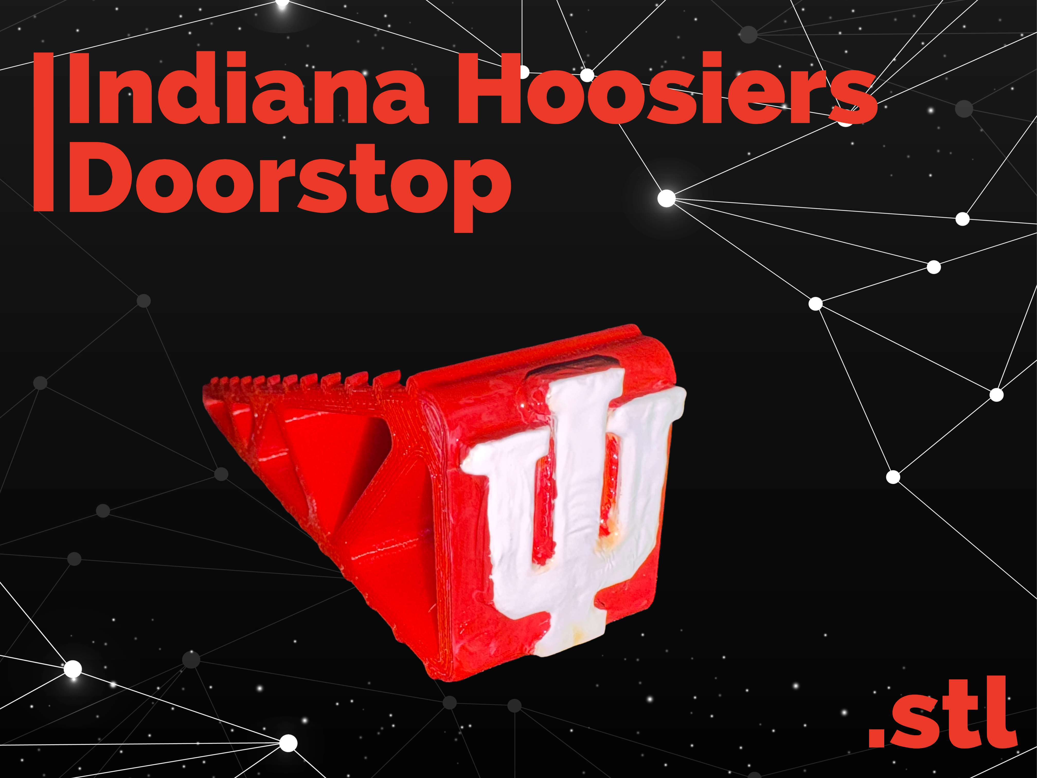 Indiana University Door Stop