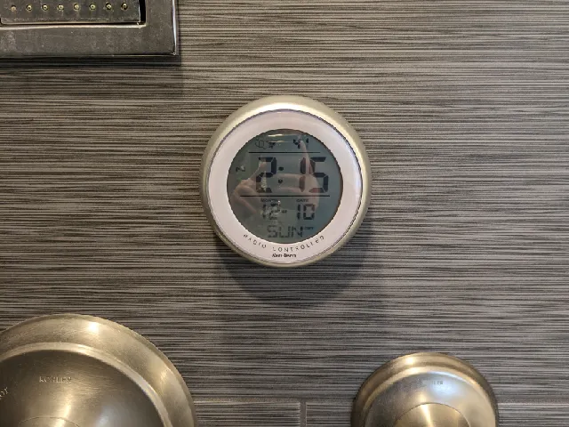 wall mount plate for Ken-Tech shower clock
