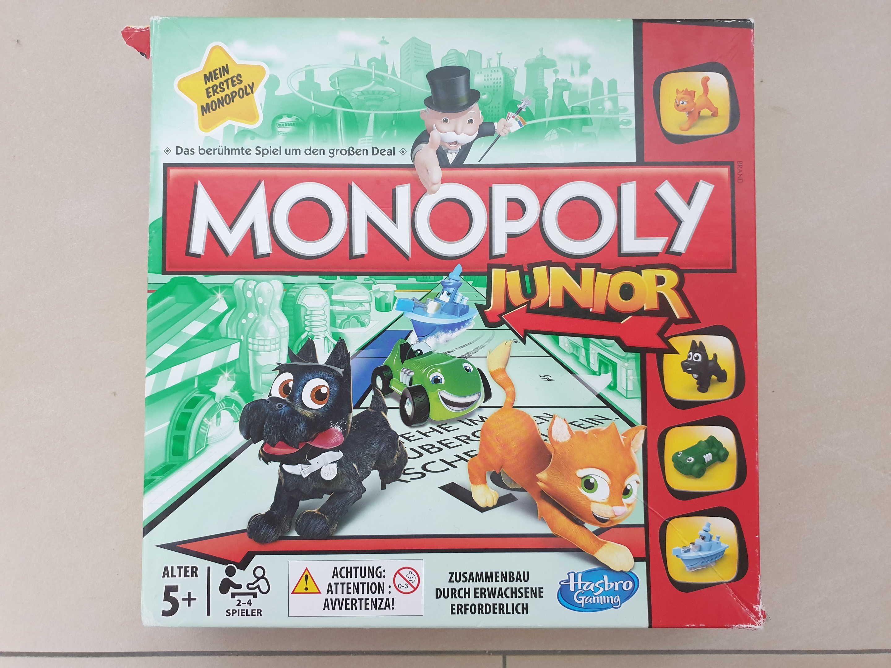 Monopoly Junior Inset Boxes