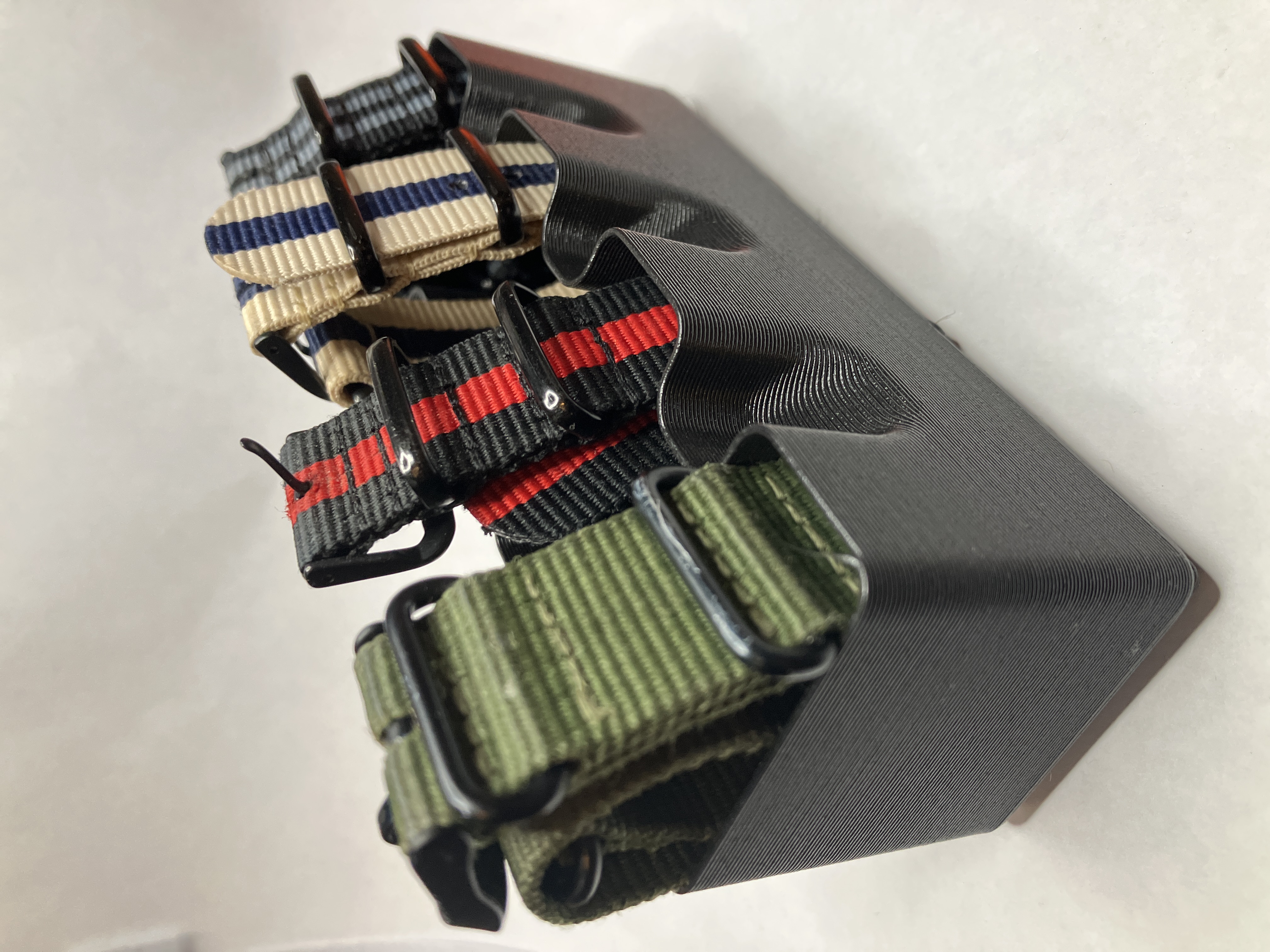 Gridfinity Watch Band Bin (3x1, Vase Mode)