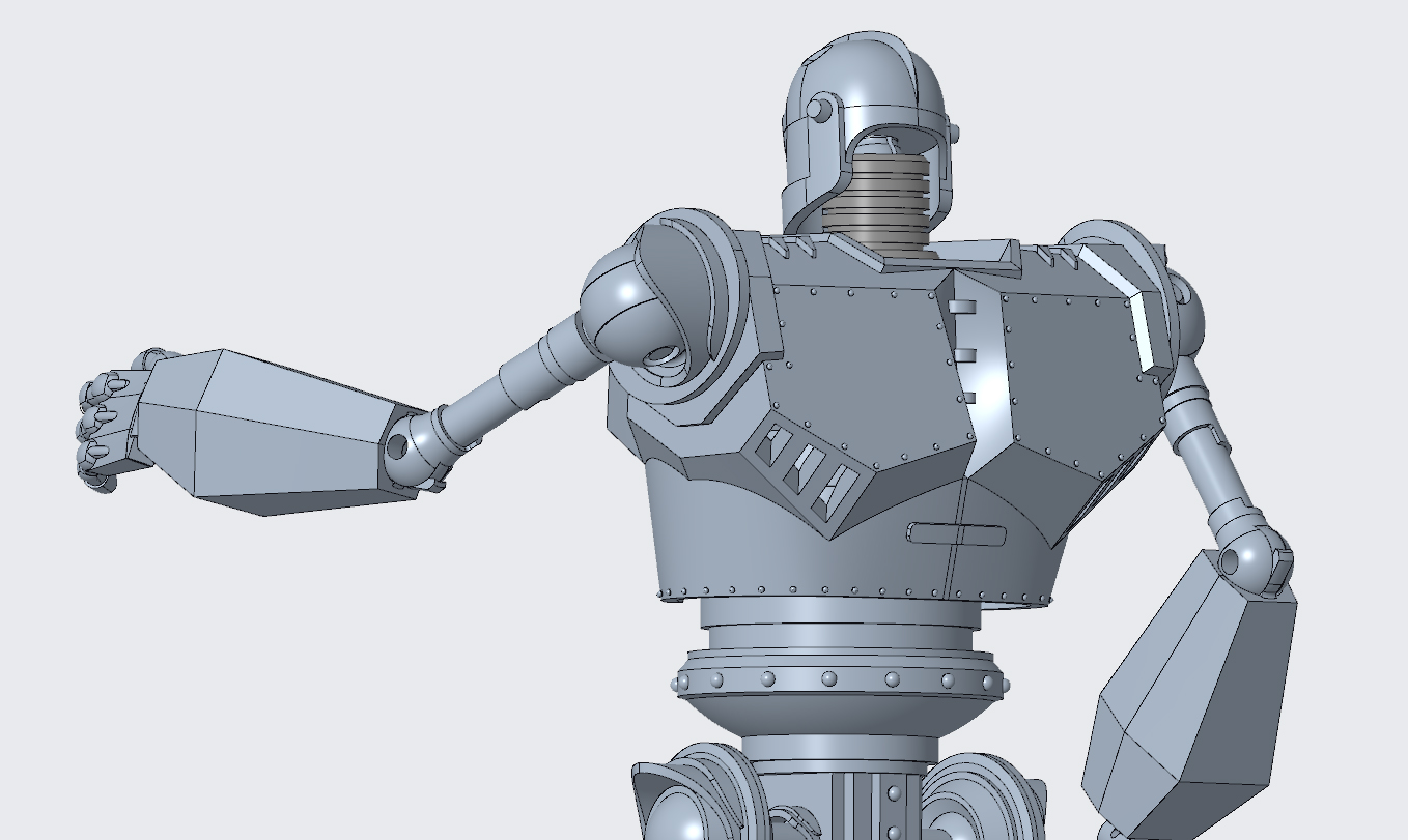 Iron Giant by Crazy Creo | Download free STL model | Printables.com