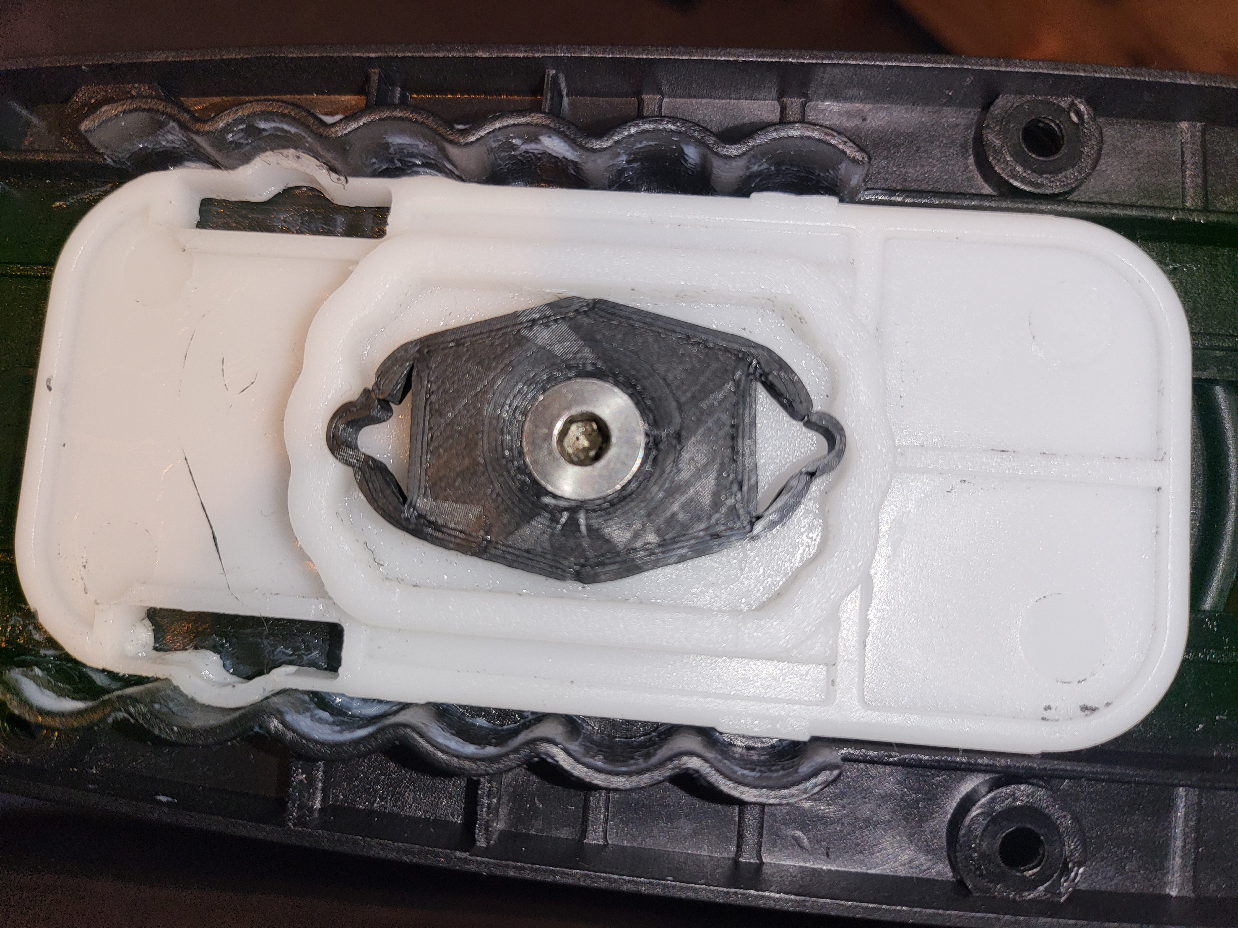 Part of Vertagear seat arm rest