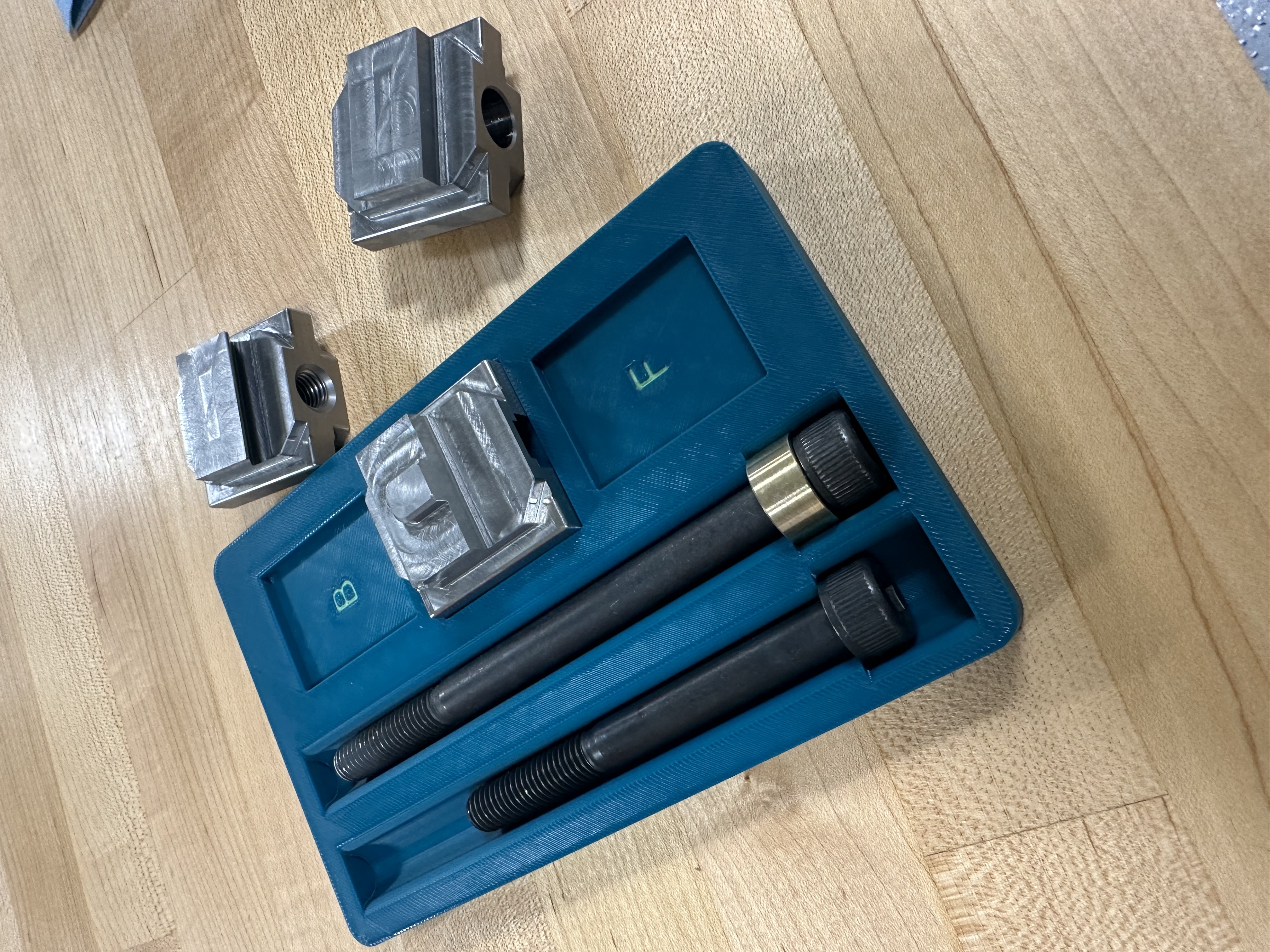 Flux Workholding Vise Components Storage Tray