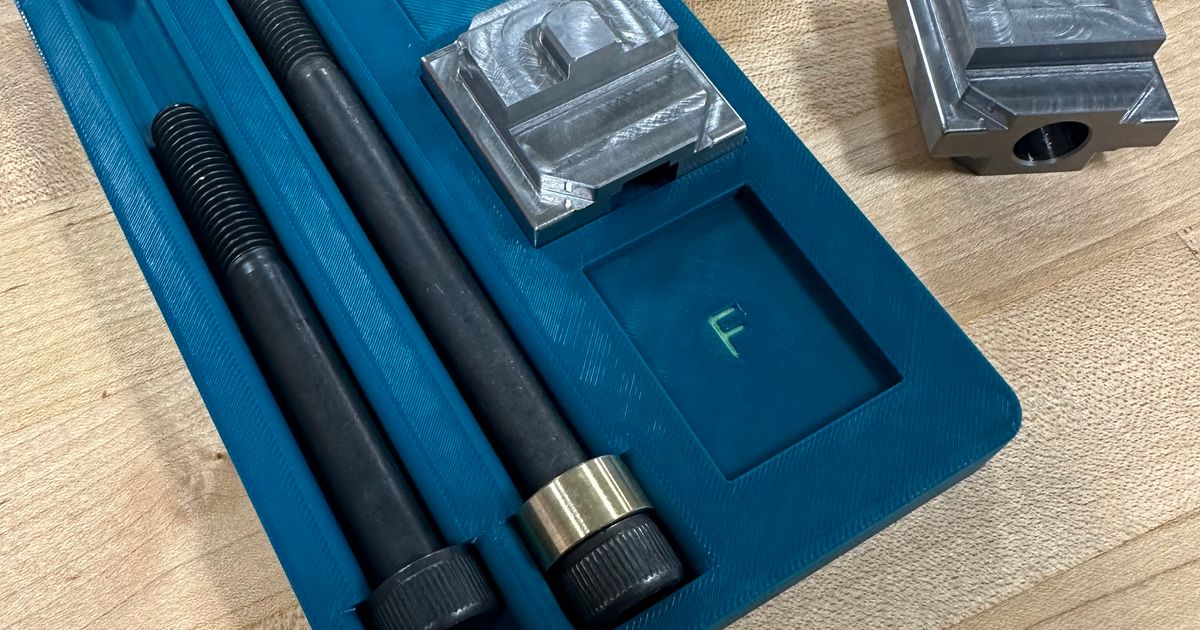 Flux Workholding Vise Components Storage Tray by krobertson Download