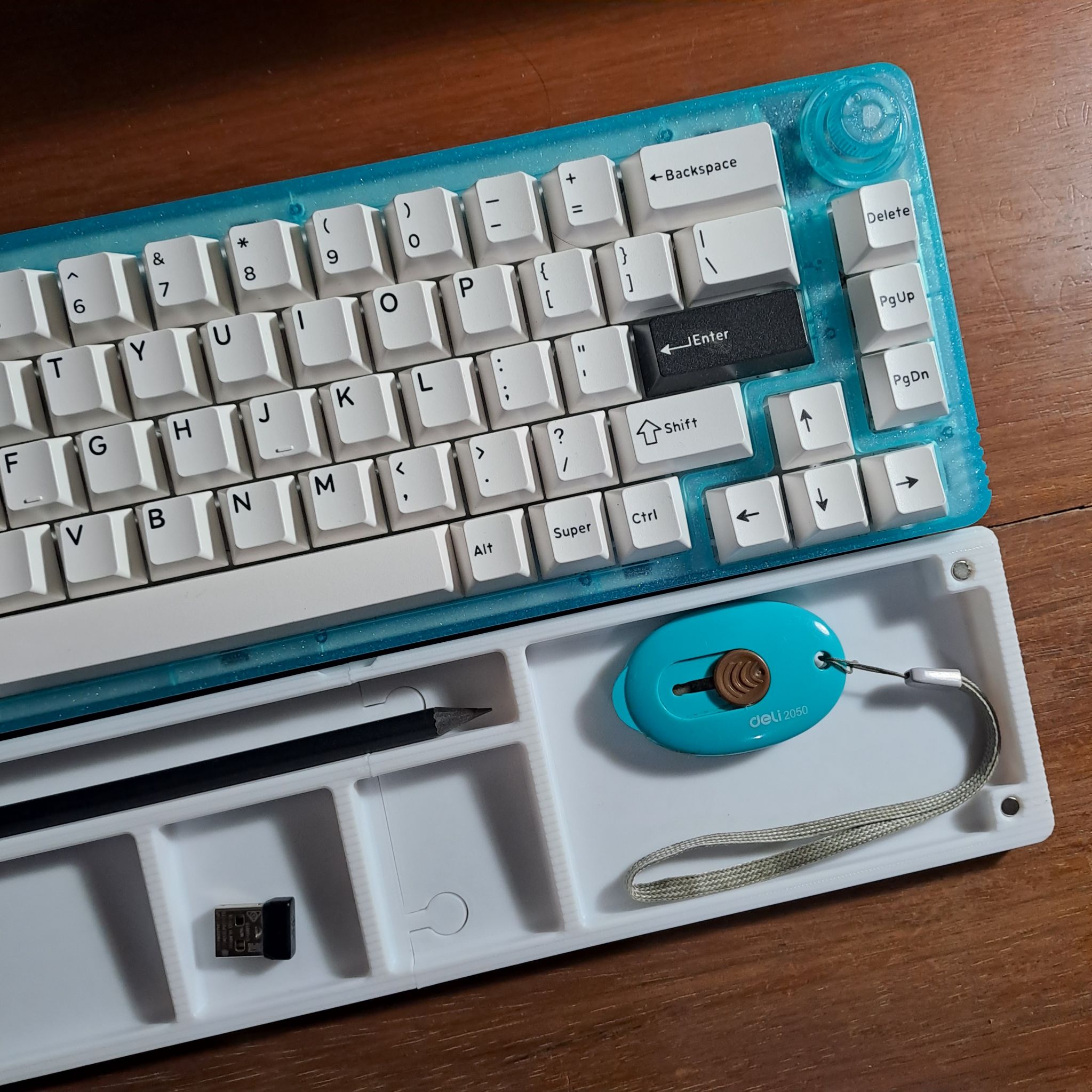 Parametric Keyboard Wrist Rest And Storage Por Theonaldovncts Descargar Modelo Stl Gratuito 6575