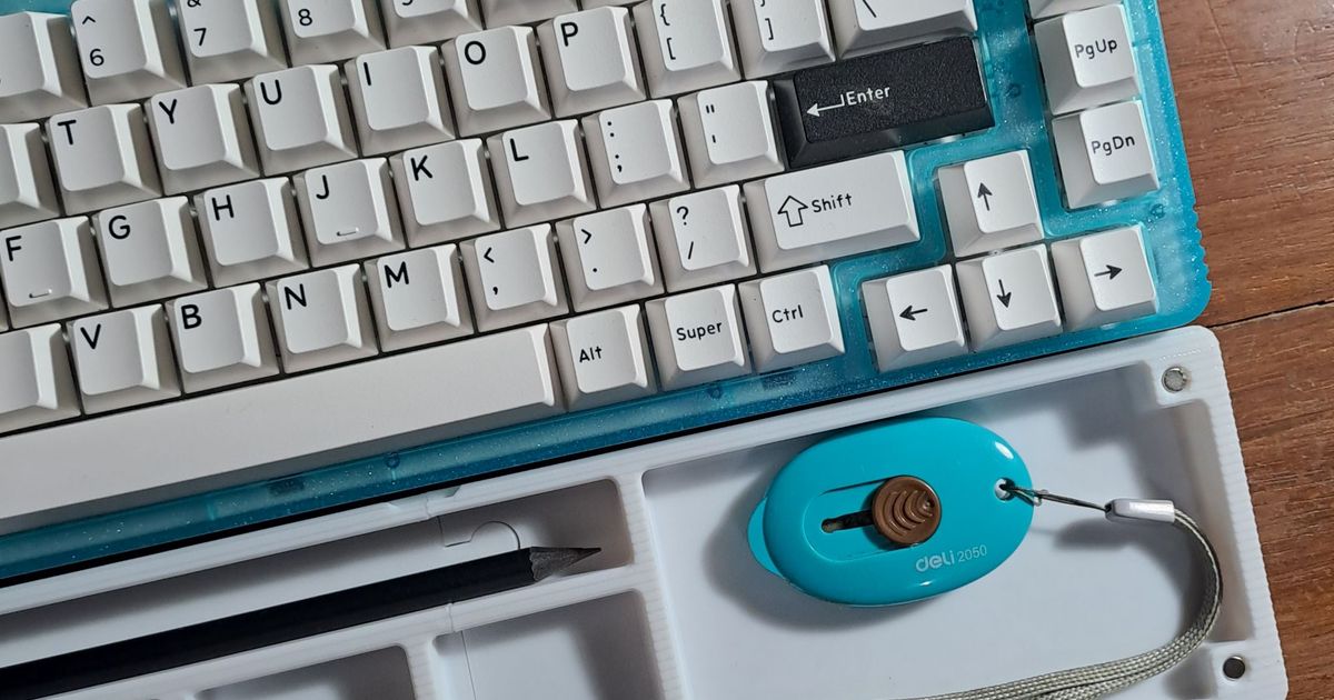 [Parametric] Keyboard Wrist Rest and Storage por theonaldovncts