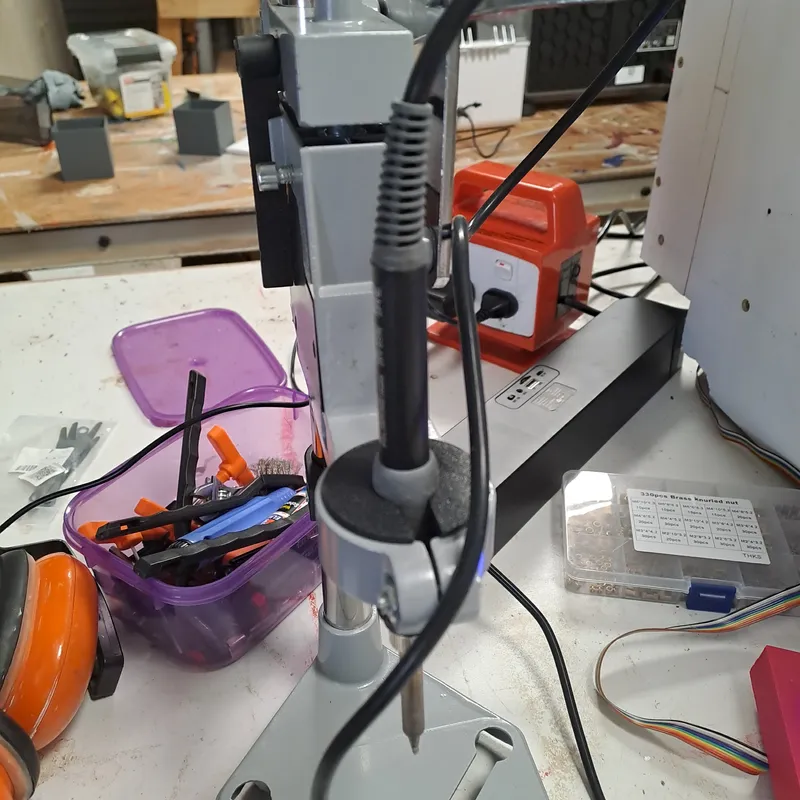 Heat Insert Press (Hakko FX-888D adapter for Dremel Workstation