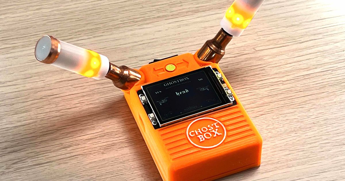 Ghostbox by Kevin McAleer Download free STL model