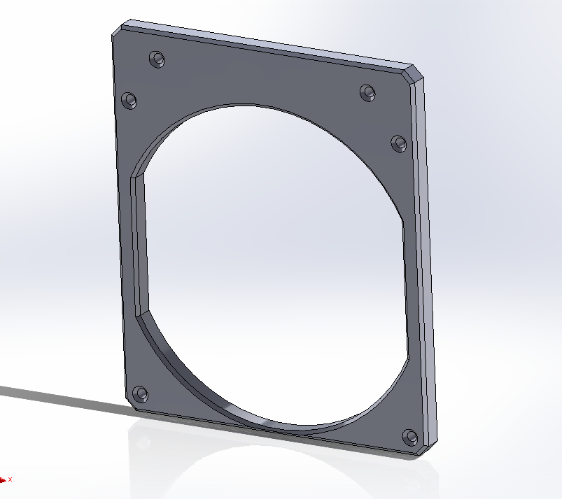 Universal 120/240/260/480mm fan mount for 2020 extrusions