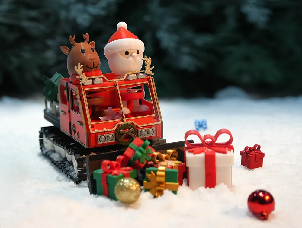 Santa's Snowcat by AlbertW, Download free STL model