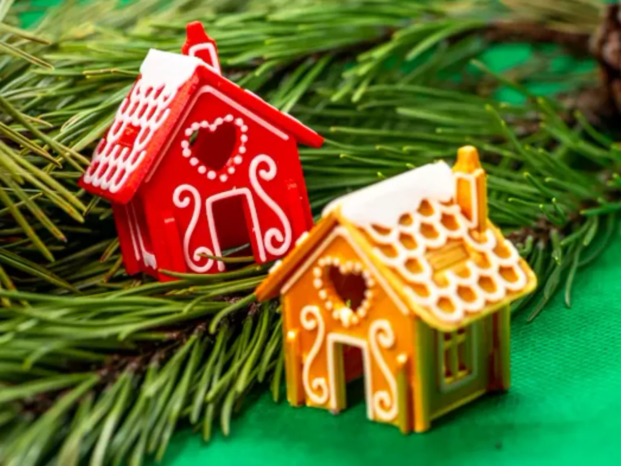 Gingerbread House Kit Card No frame 3mf REMIX