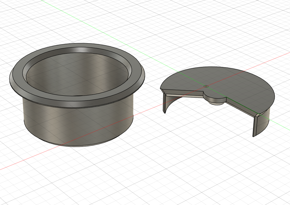 Kabeldurchführung 68mm x 30 / Cablesunk 68 mm for Tables 30mm thick