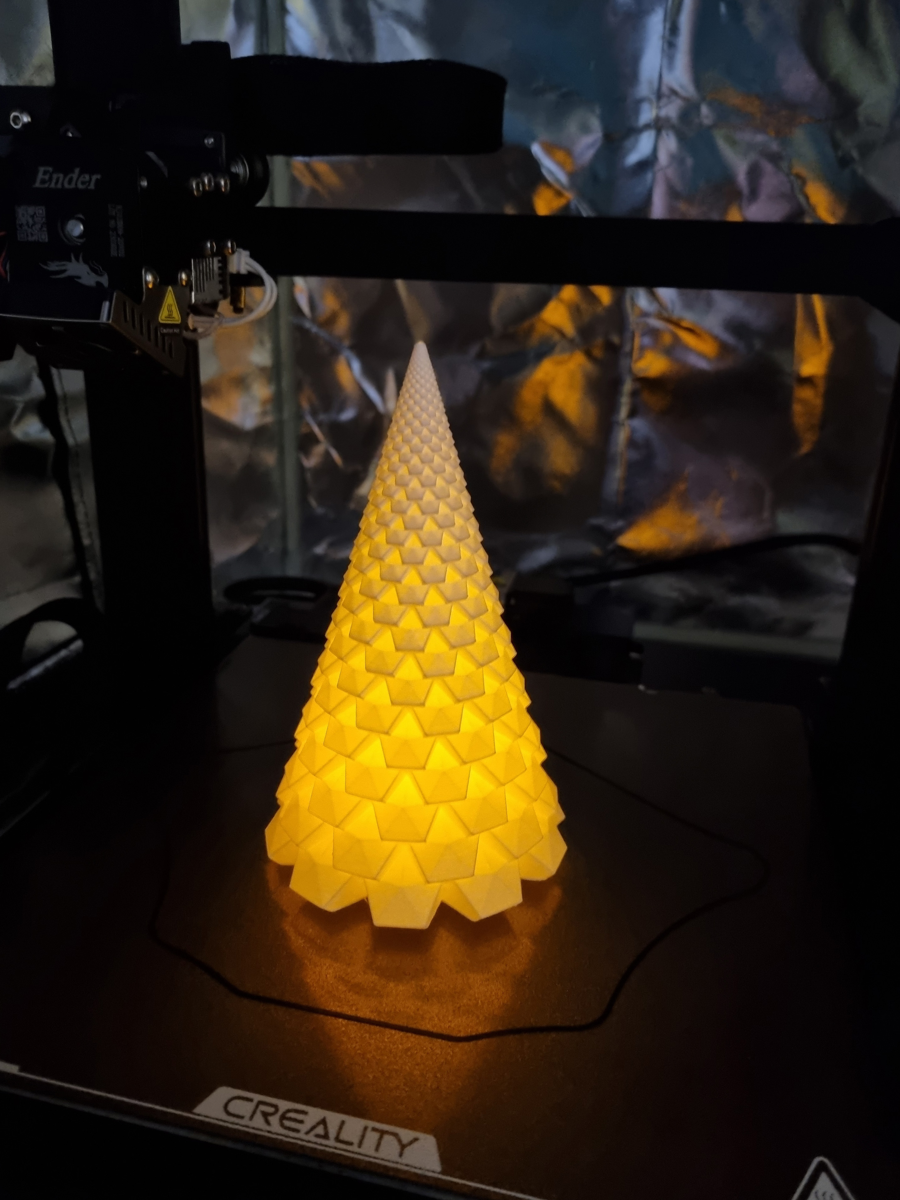 Glowing Christmas Tree - Tealigh latern - Christmas Decoration