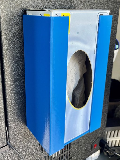 Nitrile Glove Box Holder by crussty Download free STL model