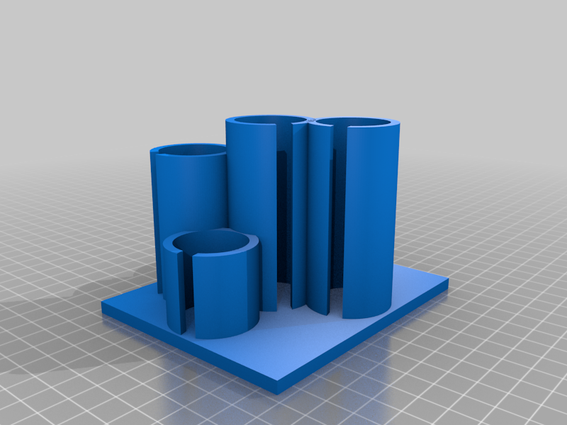 Token/Quarter Holder by mstrblueskys | Download free STL model ...