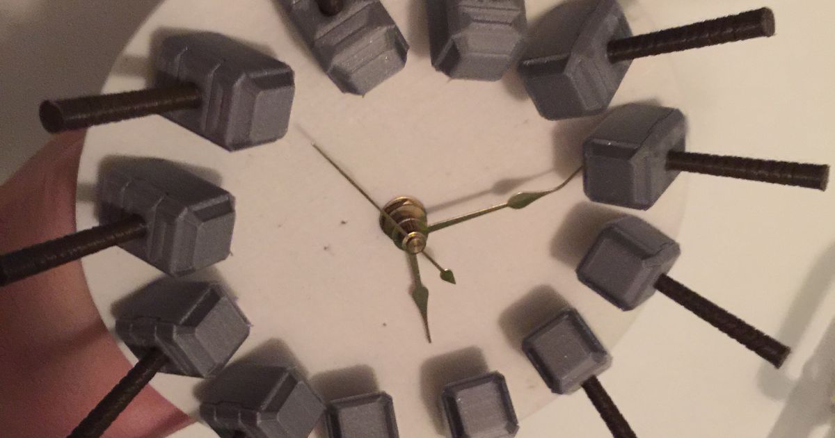 Appropriately Named Clock by FistoWutini Download free STL model