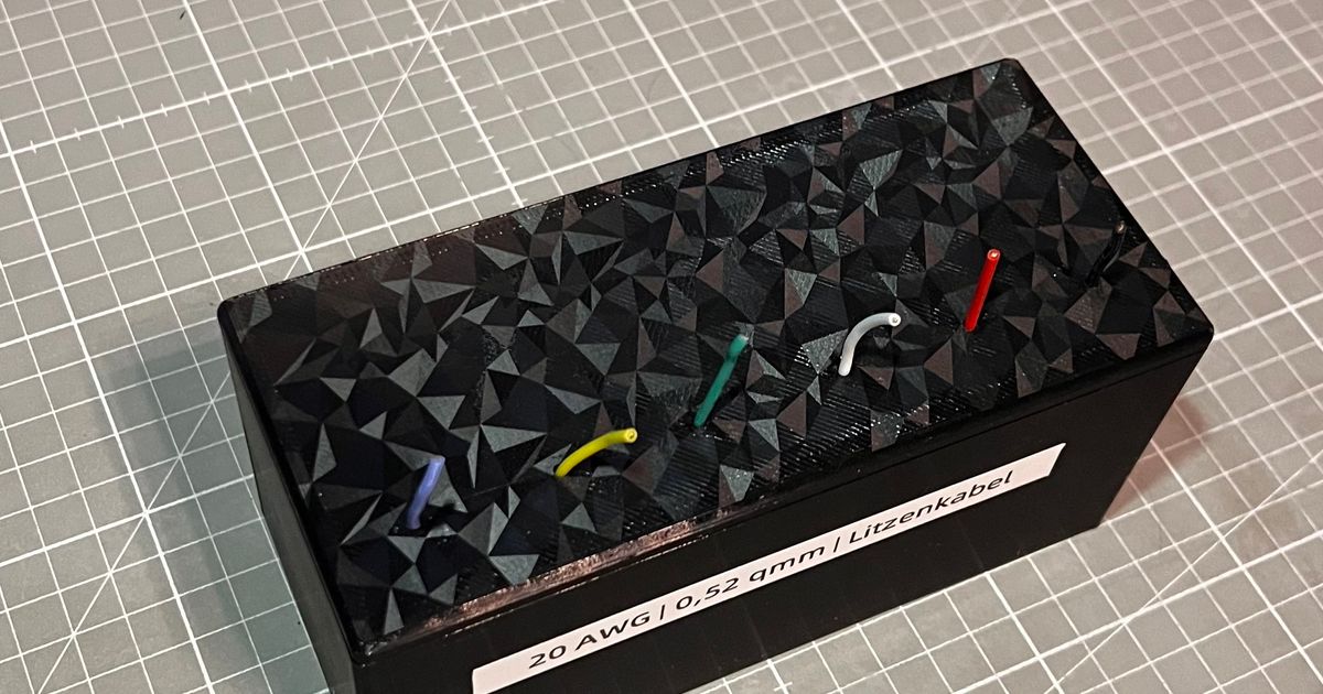 DIY Cable Management Hub by resc19 Download free STL model