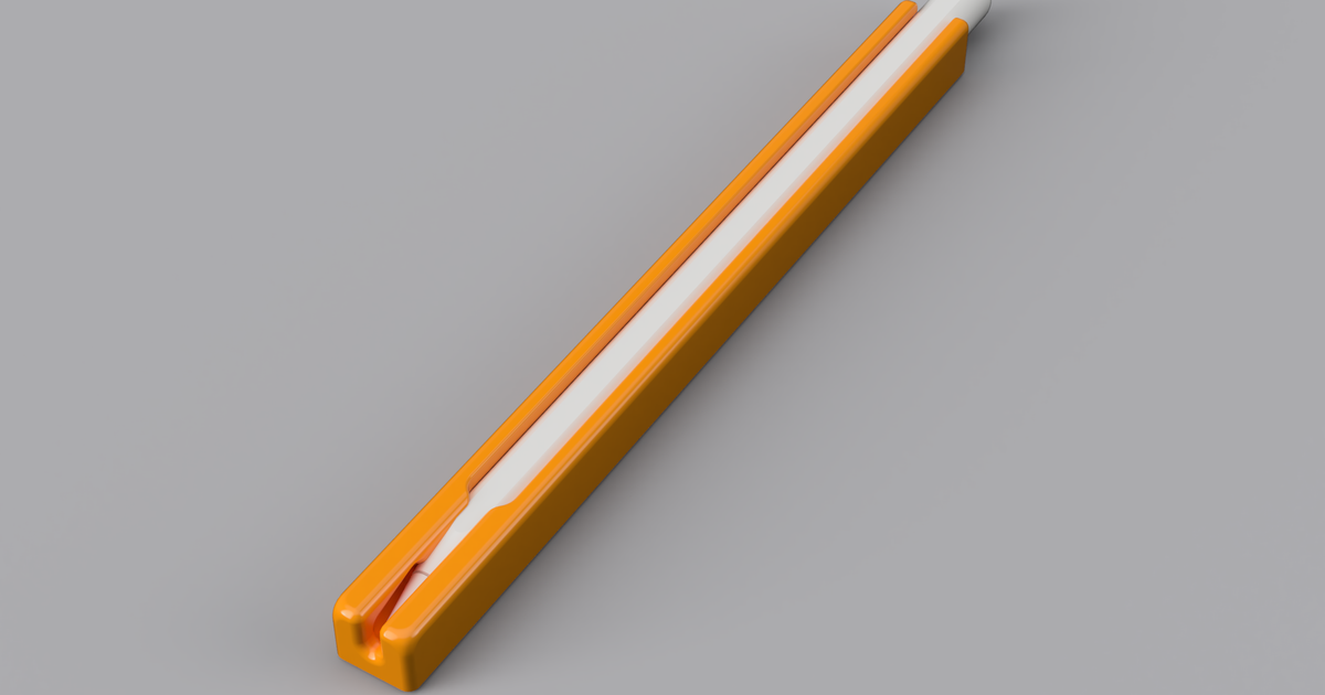 Apple Pencil Protective Case by Line Arc Line Download free STL model
