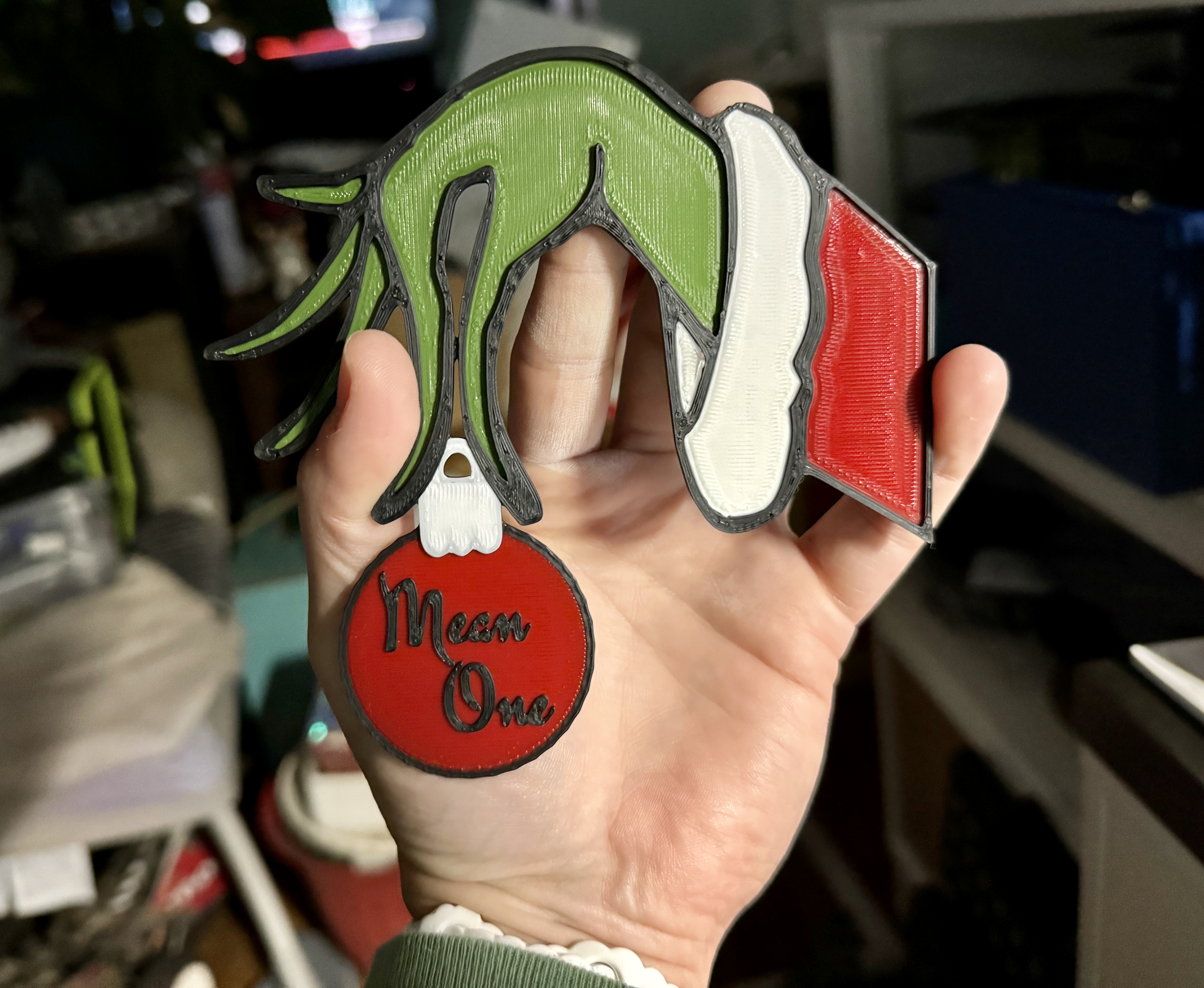 Grinch Ornament / Sign