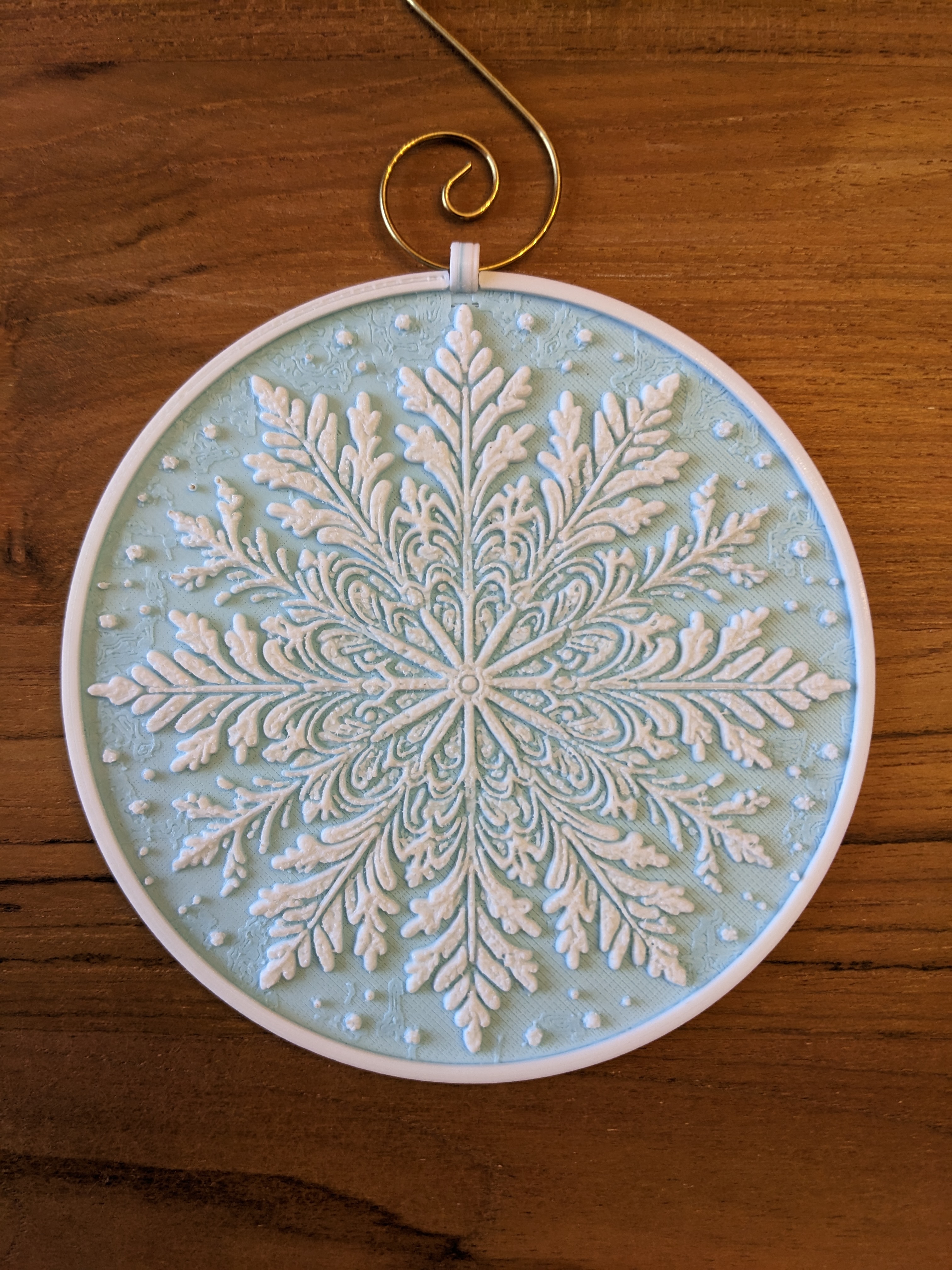 Snowflake Coaster Set - fixed STLs