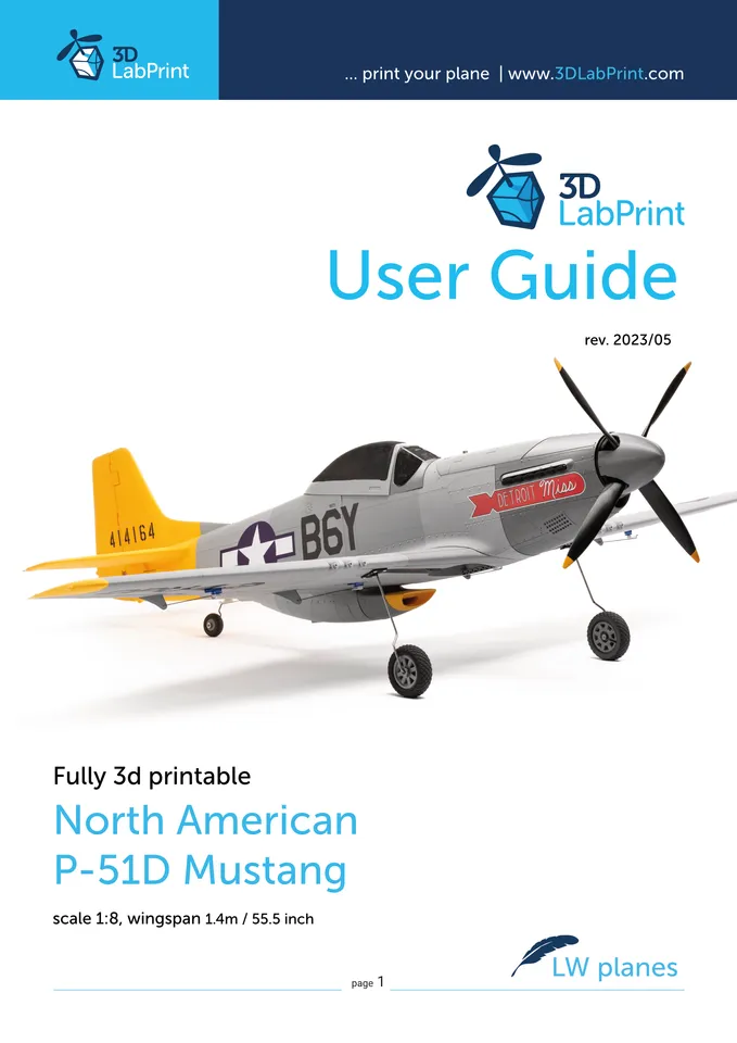 North American P-51D Mustang by 3DLabPrint | Download STL model