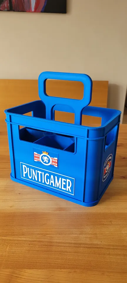 Sixpack Bierträger zur individuellen Gestaltung - Six-pack beer carrier for individual design by 3D Tom