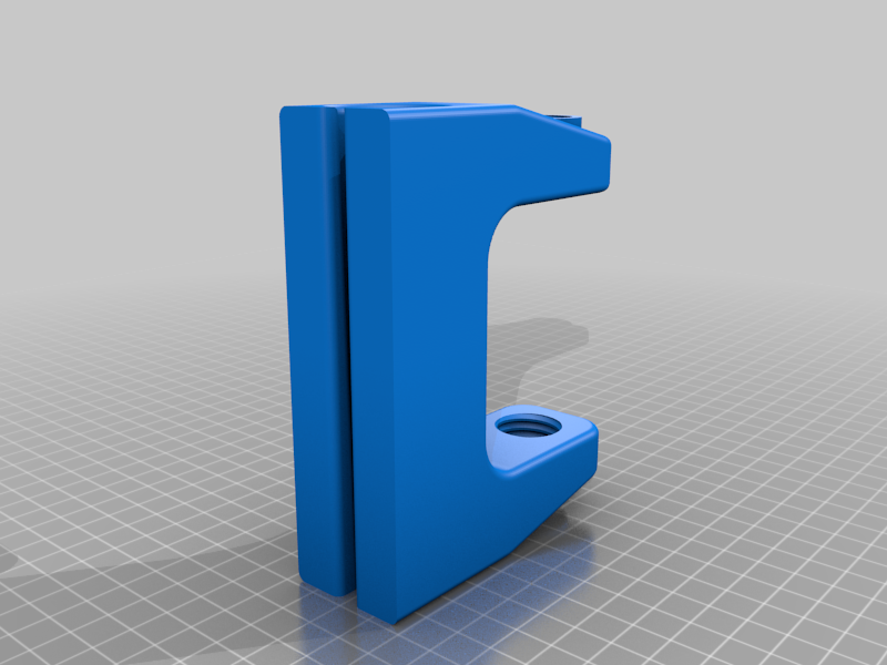 pvc antenna clamp on mount by killowatt Download free STL model