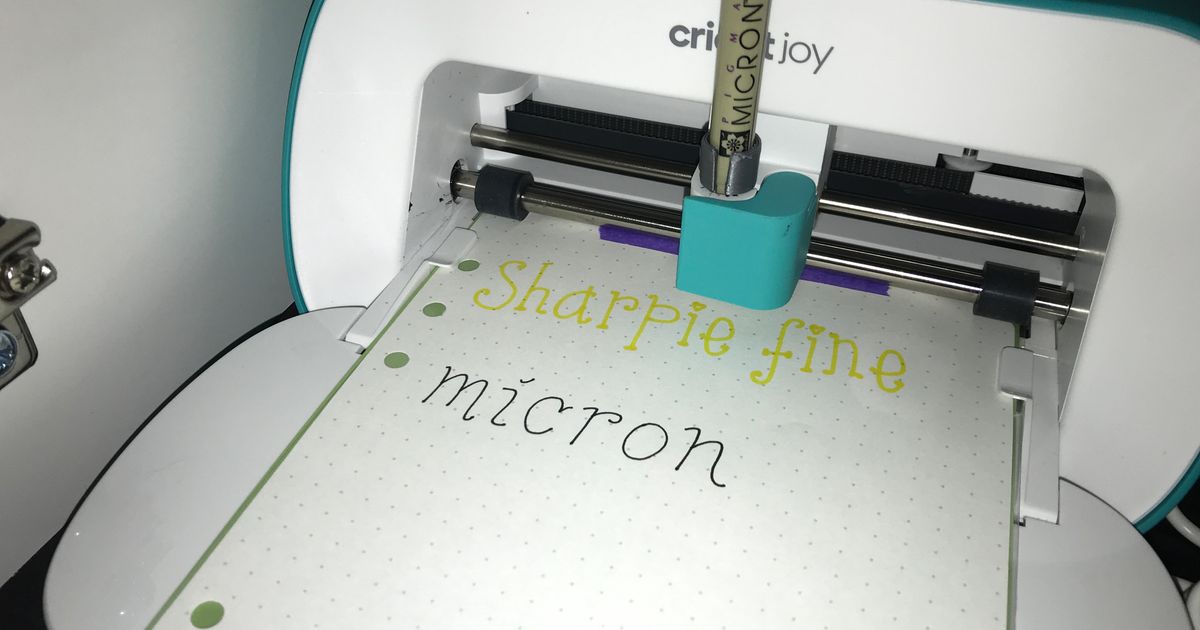 Cricut Joy Sharpie-Fine adapter by Ronny