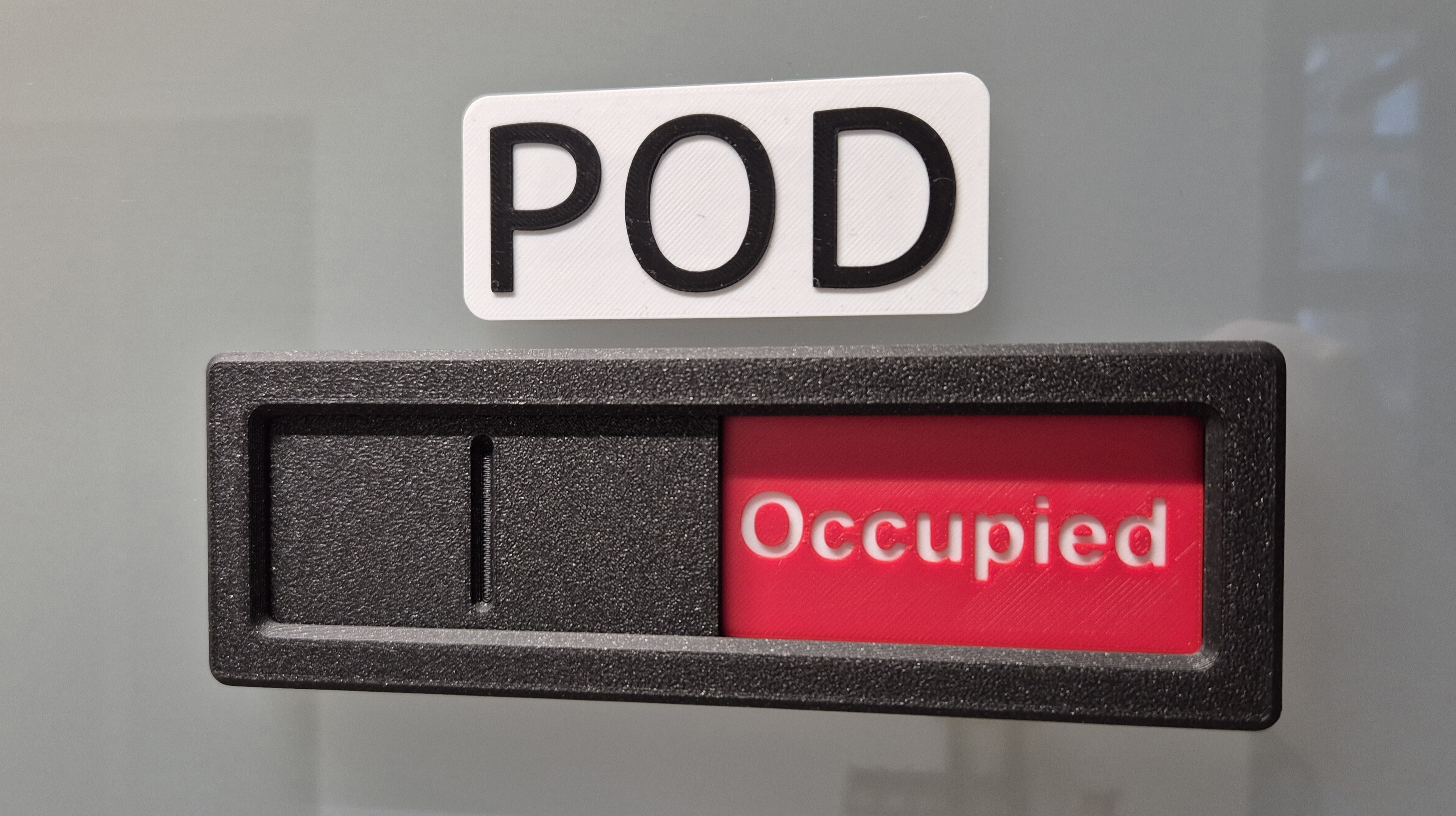 Available/Occupied Sign — miniatura 2