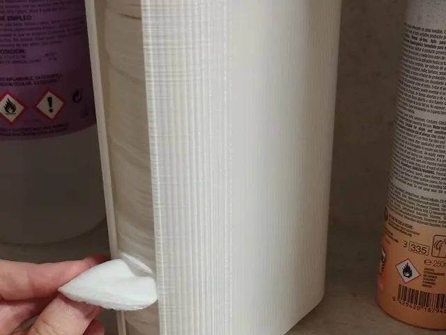 Double makeup remover disc dispenser (2 sizes)