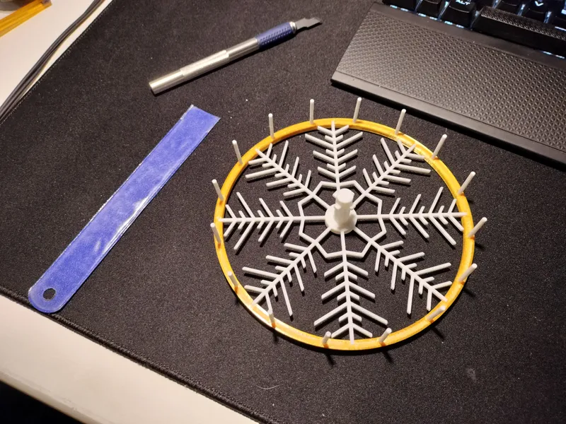 Snowflake Ferris Wheel by superjd | Download free STL model ...
