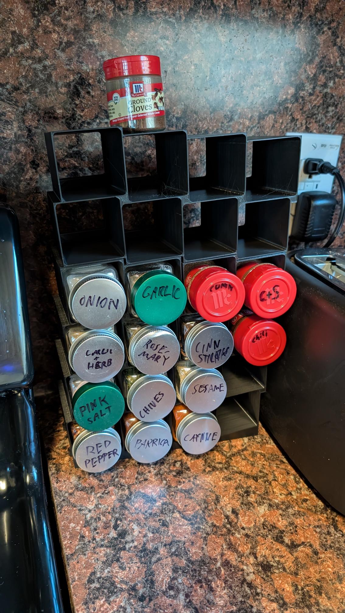Kitchen Spice Rack Expansion