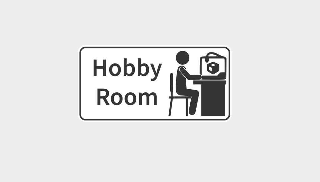 Sign Hobby Room