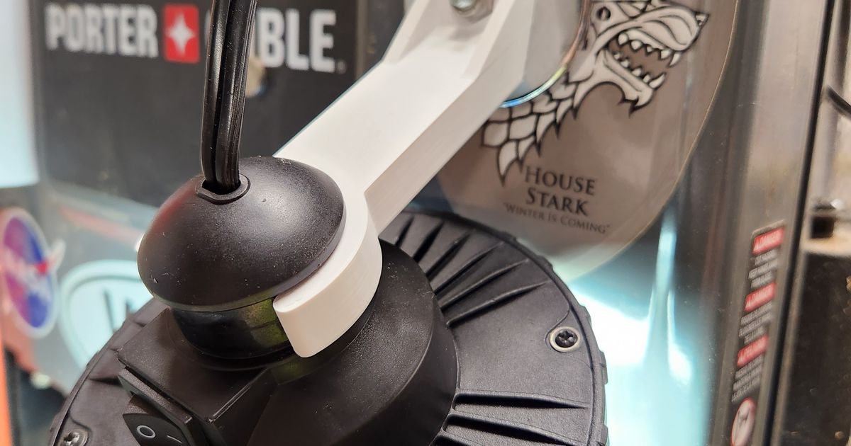 Braun 800 lumen clamp light holder by Hanselcj Download free STL