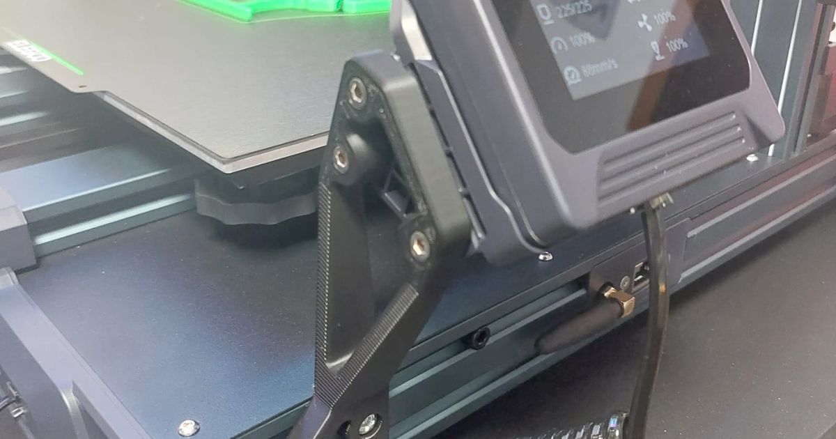 Neptune 4 Display mount 90° by Daniel K | Download free STL model 