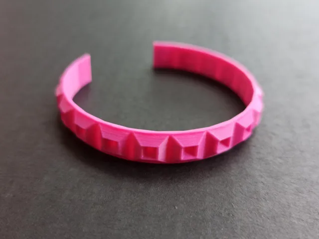 pyramid bracelet