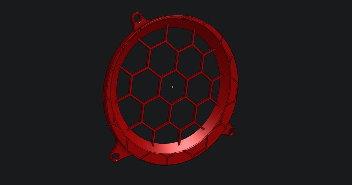 U.Design Side fan cover for Creality K1 by U.Design Download free