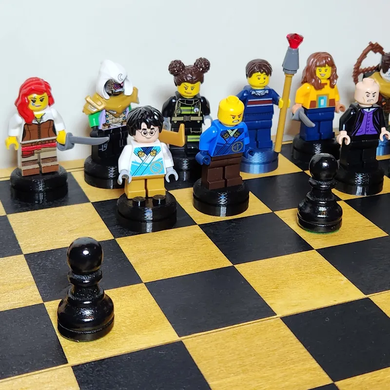 Lego chess store game