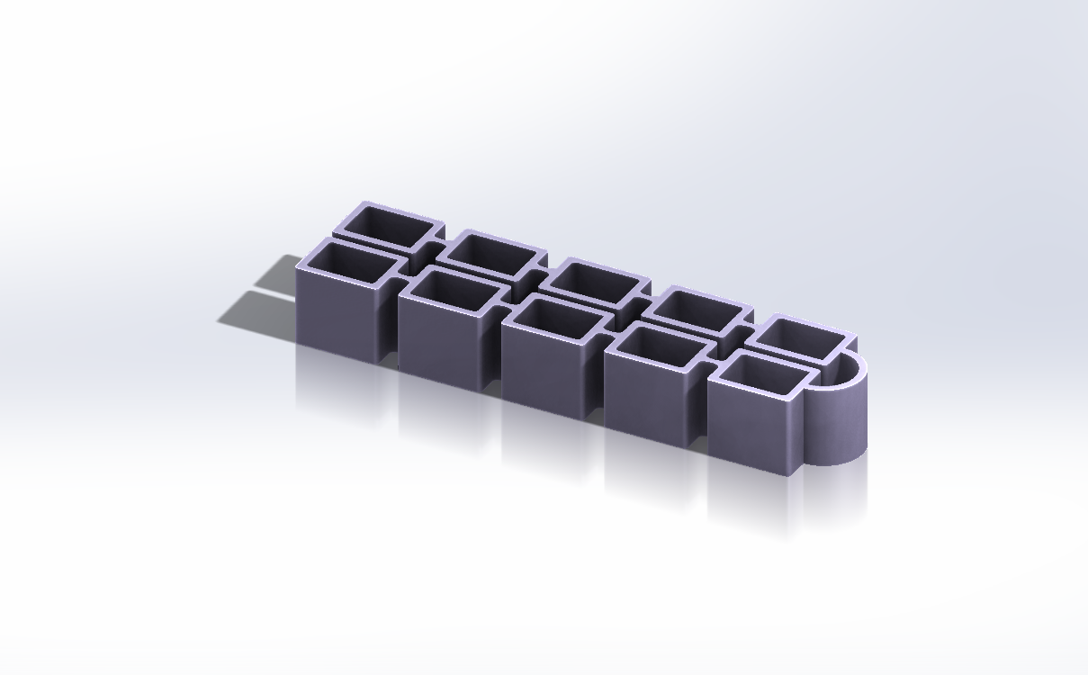 10In1 2s LiPo Battery Holder by spectrexFPV Download free STL model