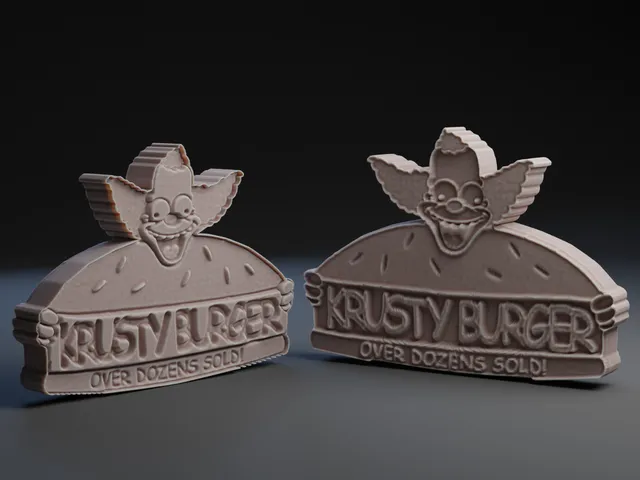 Krusty Burger Sign