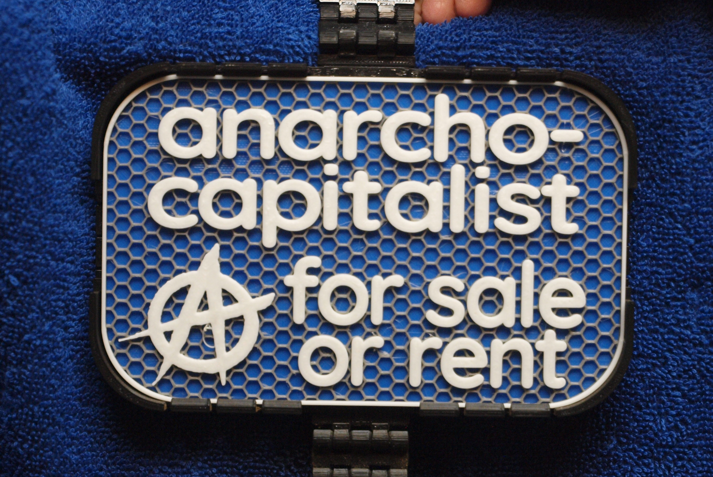 Anarchocapitalist sign