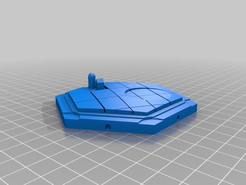 Catan terrain tiles, modified for cylindrical magnets by ppaukstelis