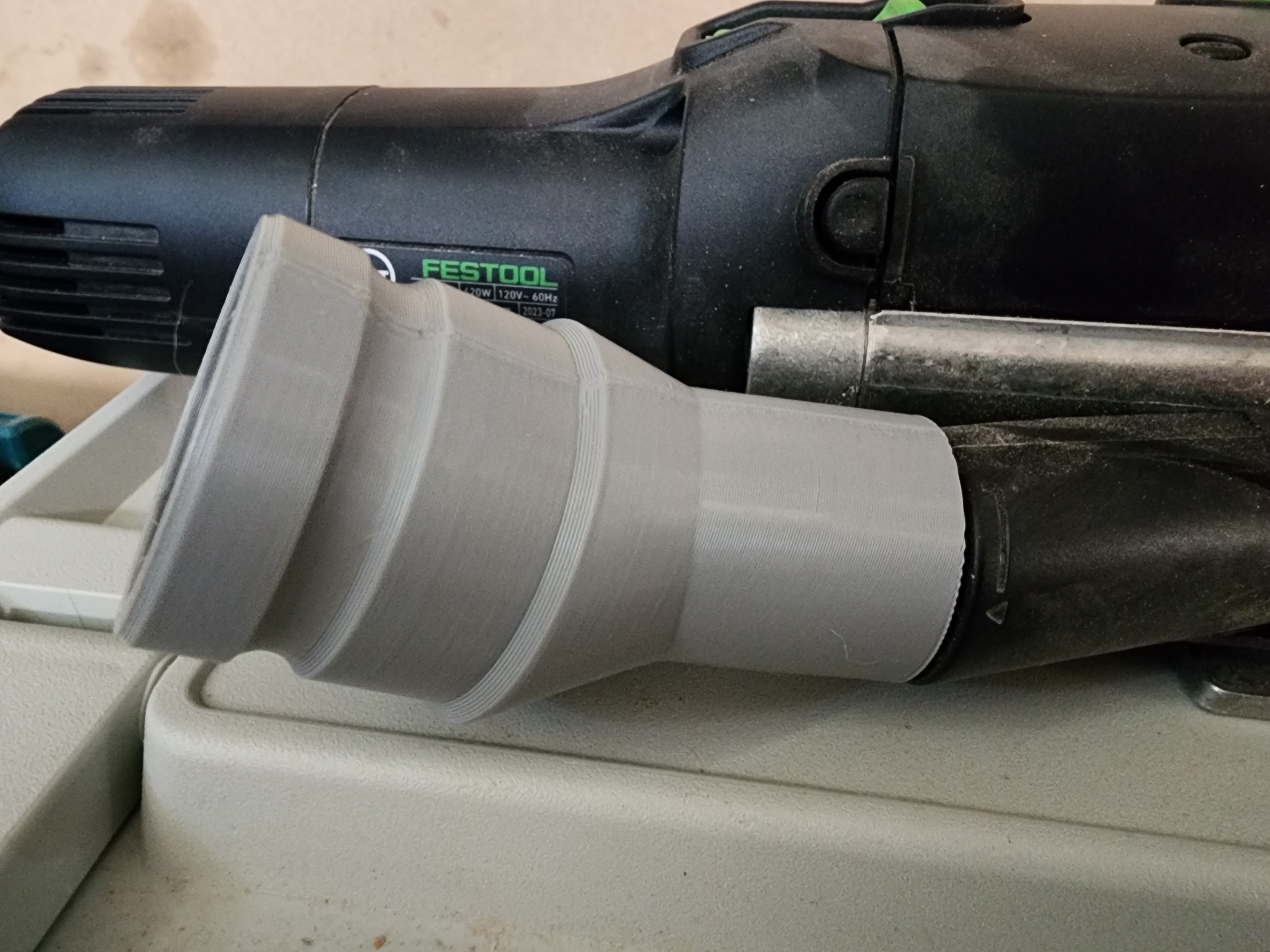 Festool Domino DF500 Dust Extractor Cam Lock Adapter by W4ve Download